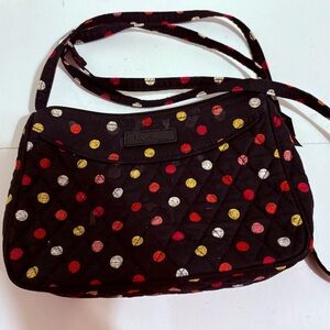 Vera Bradley Multicolor Dot Quilted Crossbody Bag